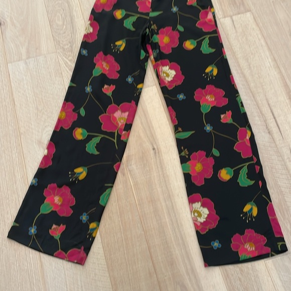 Sezane Silk Baptisto Trousers. 36 - Picture 5 of 10